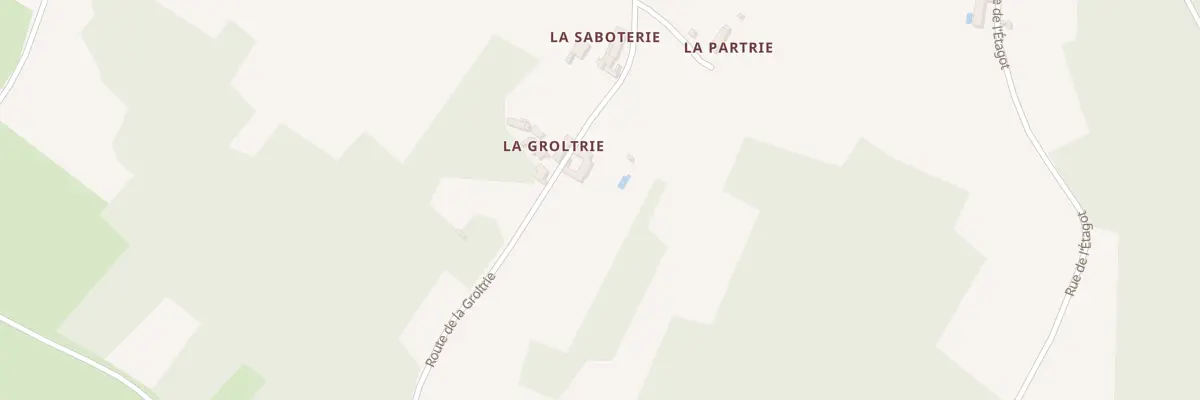 Plan du 452 Rte de la Groltrie à Buxeuil