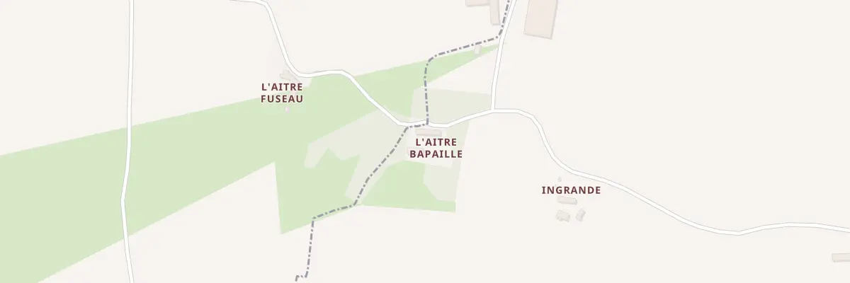 Plan du 5001 L’Etre Bapaille à Villedieu-le-Château