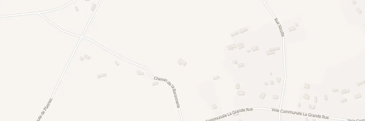 Plan du 2 Che de la Baronnerie à Boisney