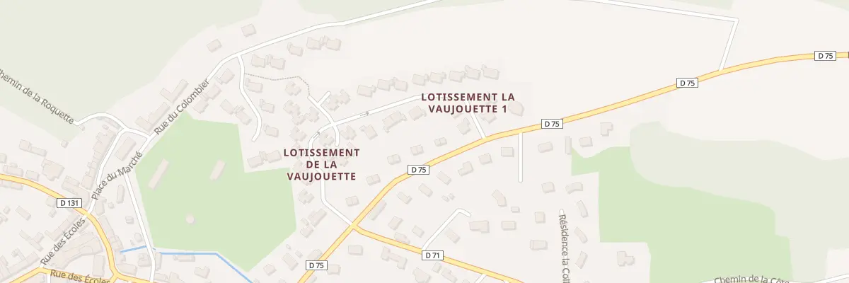 Plan du 15 Rte de Bosville à Grainville-la-Teinturière