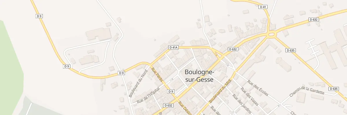 Plan du 4 Rue de la Bastide à Boulogne-sur-Gesse