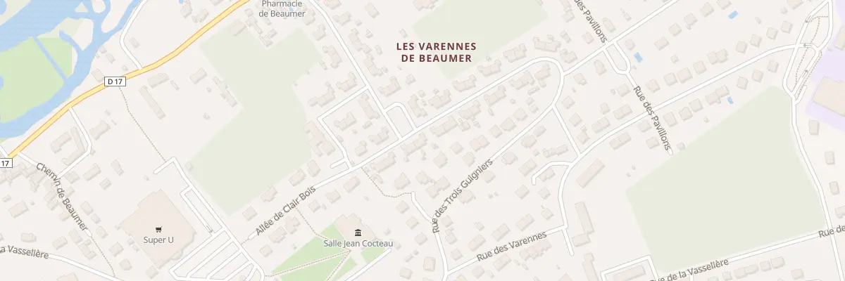 Plan du 37 Rue de la Résidence Beaumer à Monts