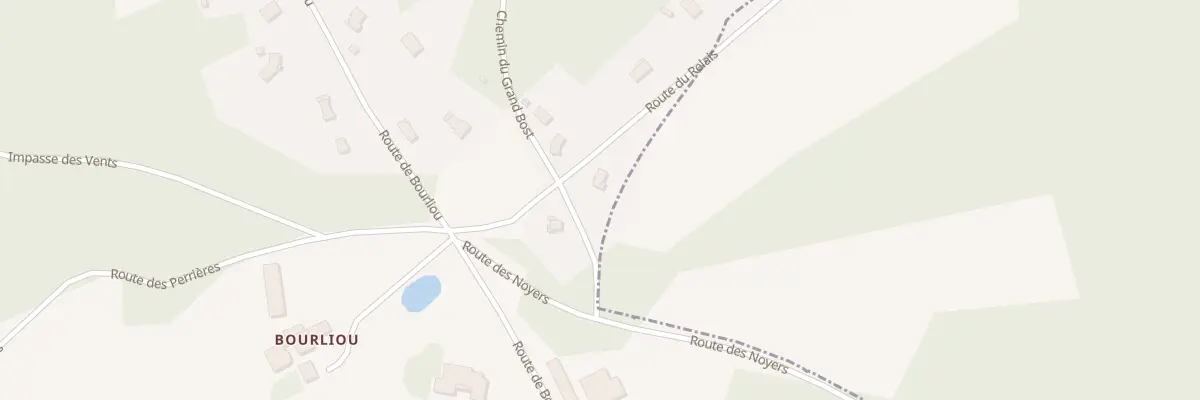 Plan du 99 Bois de la Vergne à Biras
