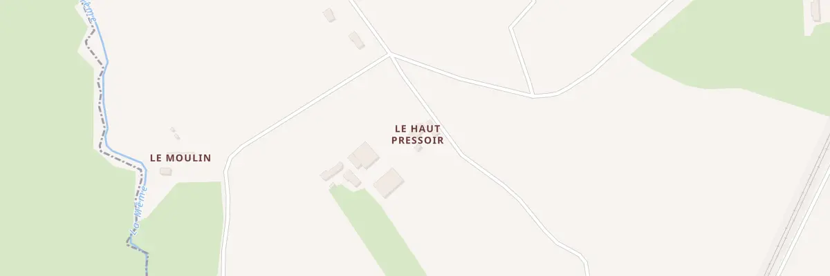Plan du 5039 Le Haut Pressoir à Souvigné-sur-Même