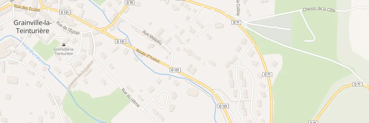 Plan du 15 Rue Malpalu à Grainville-la-Teinturière