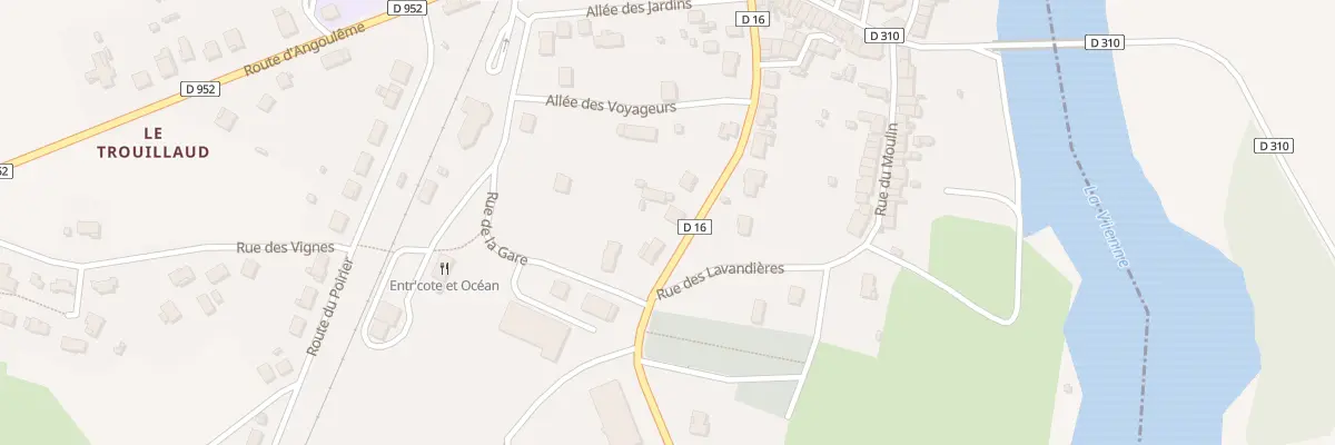 Plan du 12 Rte de Manot à Ansac-sur-Vienne