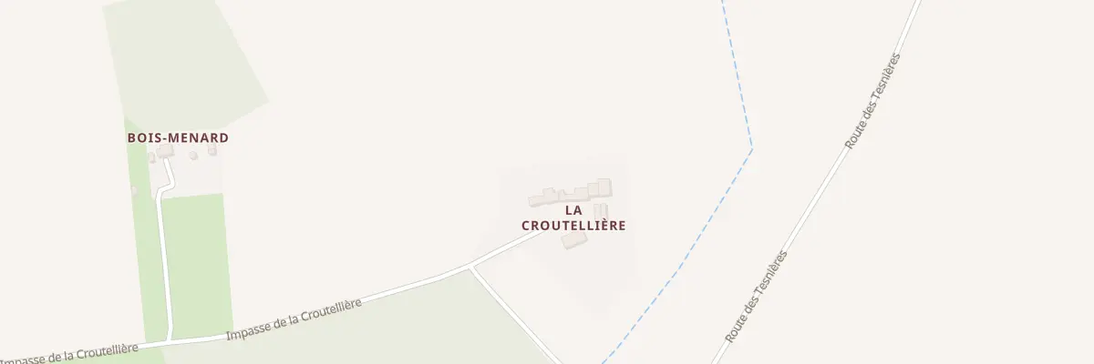Plan du 577 Imp de la Croutellière à Rouziers-de-Touraine