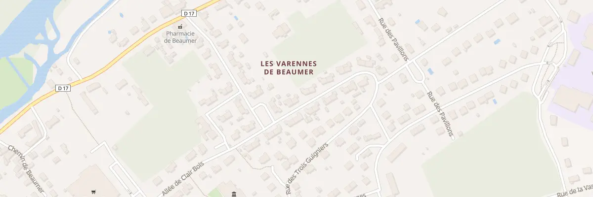 Plan du 24 Rue de la Résidence Beaumer à Monts