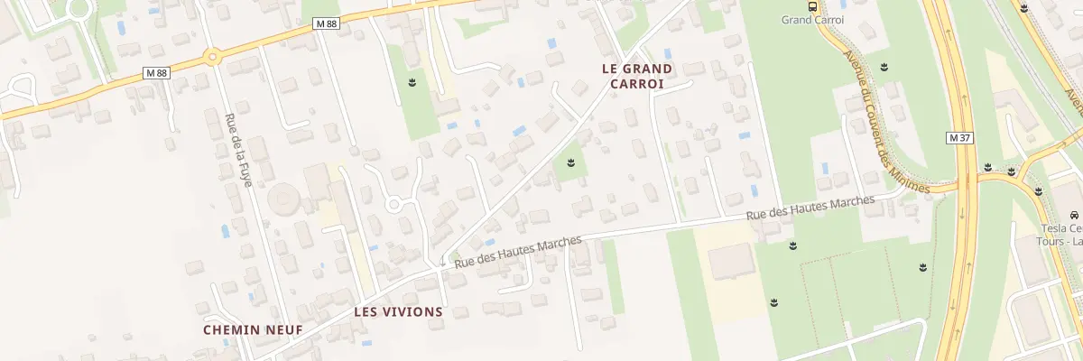 Plan du 26 Rue du Grand Carroi à La Riche