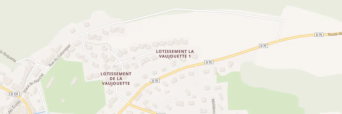 Plan du 15 Lot La Vaujouette 1 à Grainville-la-Teinturière