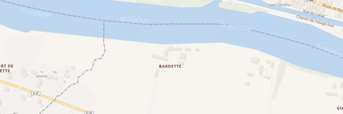 Plan du 133 La Bardette à Varennes