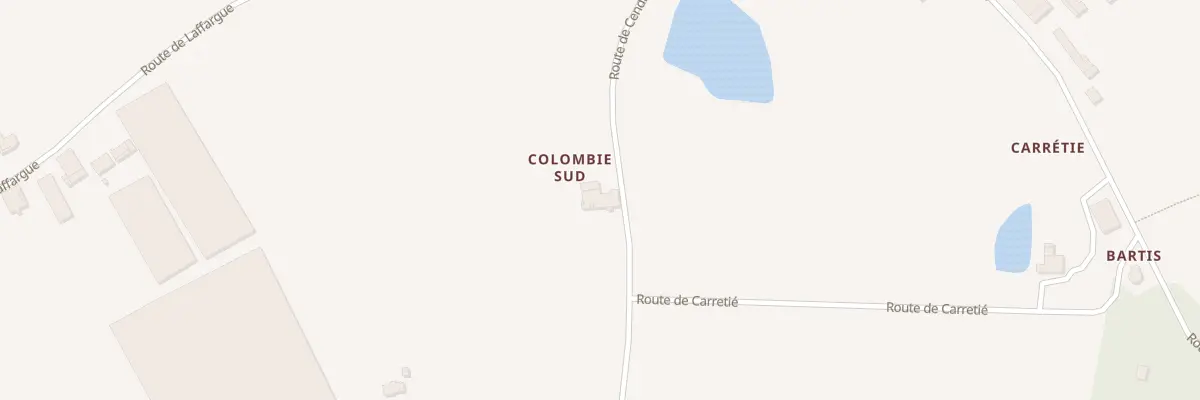 Plan du 707 Colombie-Sud à Casseneuil