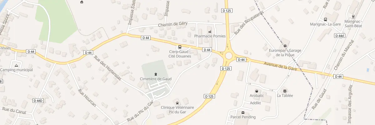 Plan du 53 Rue du Pic du Gar à Cierp-Gaud