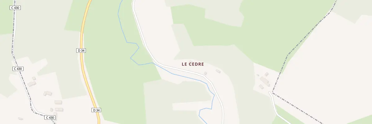 Plan du 5284 Le Cedre à Vancé