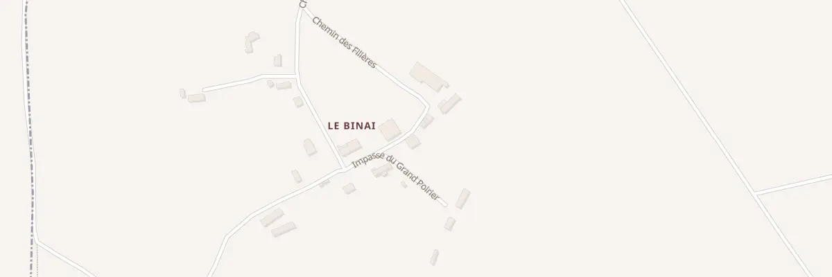 Plan du 3 Imp du Grand Poirier à Crulai