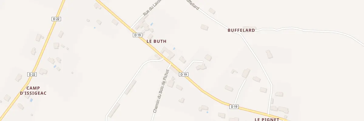 Plan du 149 Le Buth à Faux-en-Périgord