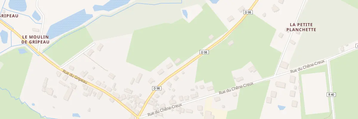 Plan du 23 Rue de L Aumonerie à Lavaré