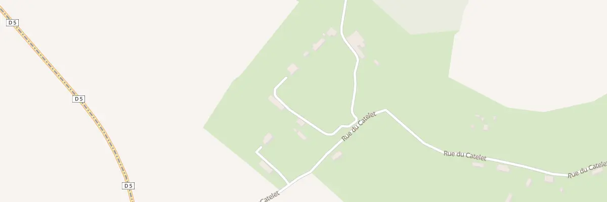 Plan du 1100 Rue du Catelet à Ancourteville-sur-Héricourt