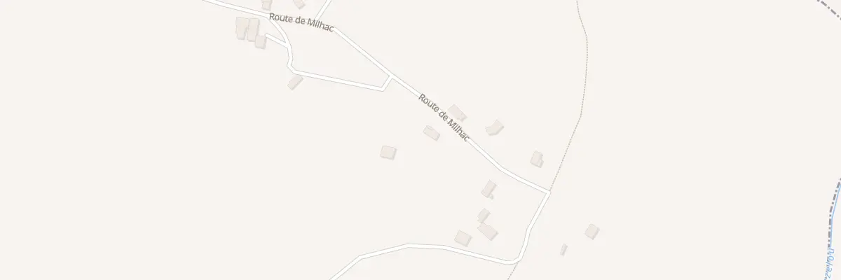 Plan du 2755 Rte de Milhac à Cancon