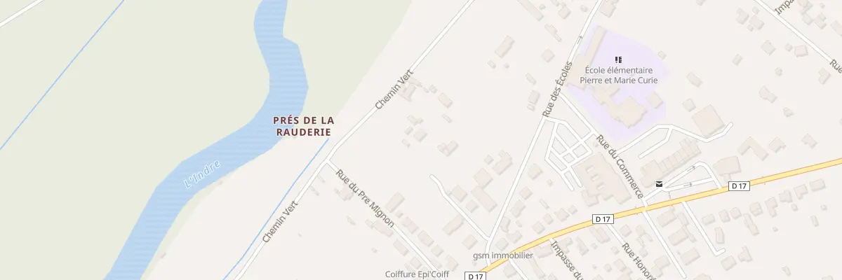 Plan du 9 Rue des Écoles à Monts