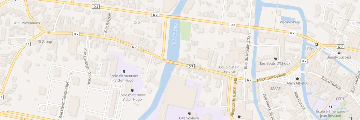 Plan du 30 Rue du Quatre Septembre à La Ferté-Bernard