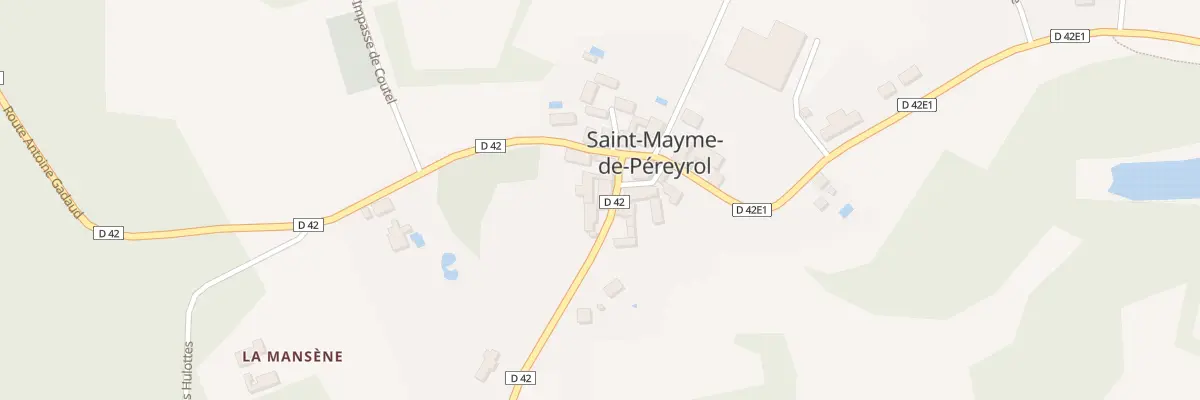 Plan du 38 Rte Pierre Grellety à Saint-Mayme-de-Péreyrol
