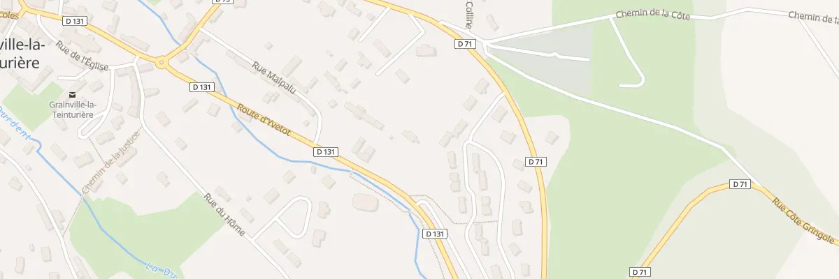 Plan du 23 Rte d’Yvetot à Grainville-la-Teinturière