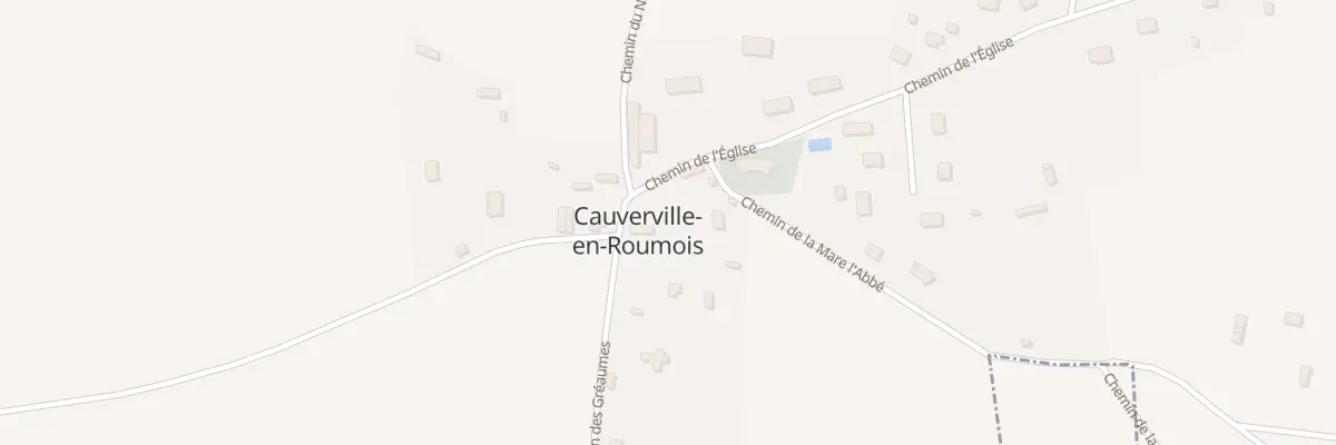 Plan du 2 Che de l’Église à Cauverville-en-Roumois