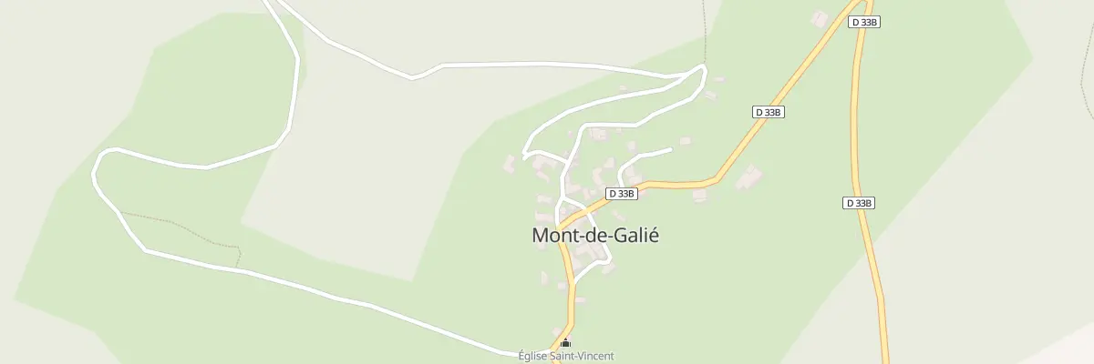Plan du 4 Le Village à Mont-de-Galié