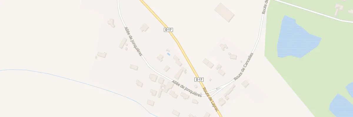 Plan du 355 All de Jonquieres à Boé