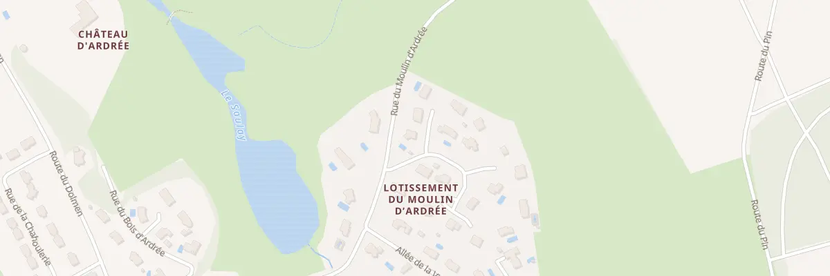 Plan du 5 Imp du Moulin d’Ardrée à Saint-Antoine-du-Rocher