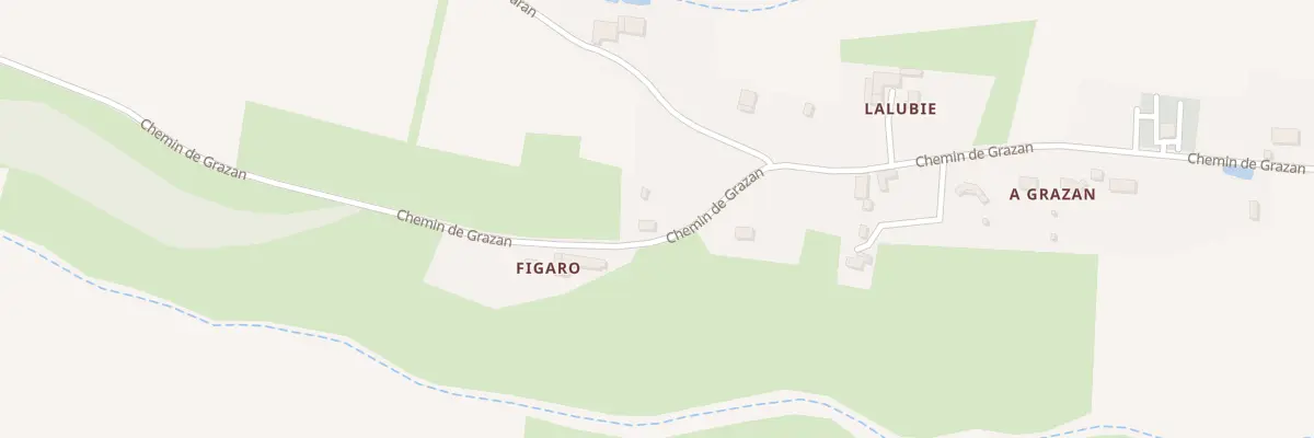 Plan du 5103 A Grazan à Moncorneil-Grazan