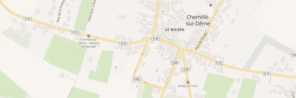 Plan du 4 Rue de la Tannerie à Chemillé-sur-Dême
