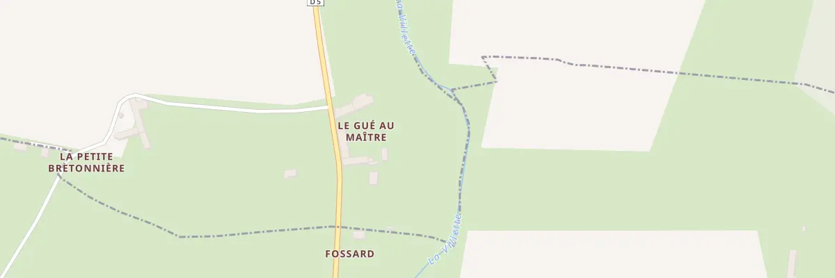 Plan du 4 Le Gue-Au-Maitre à Courgeon
