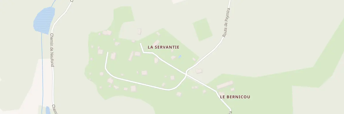 Plan du 27 La Servantie à Beauregard-et-Bassac