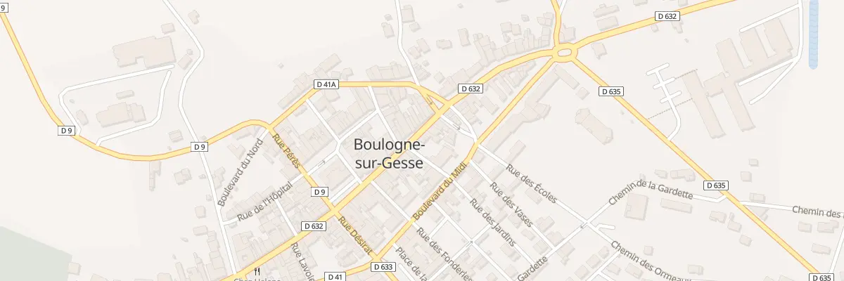 Plan du 86 Rue Porte de Dessous à Boulogne-sur-Gesse