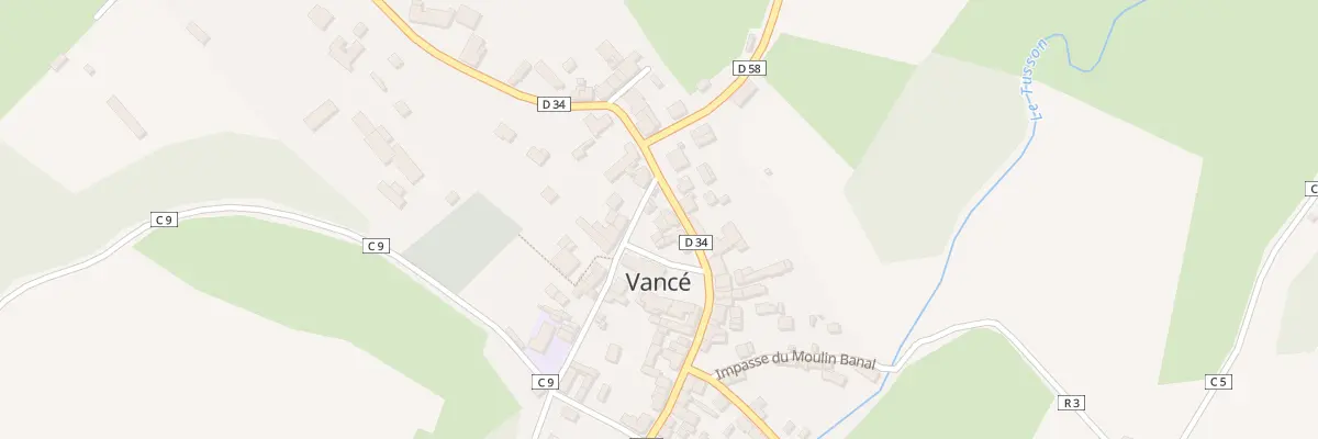Plan du 2 Rue Virginie Vaslin à Vancé