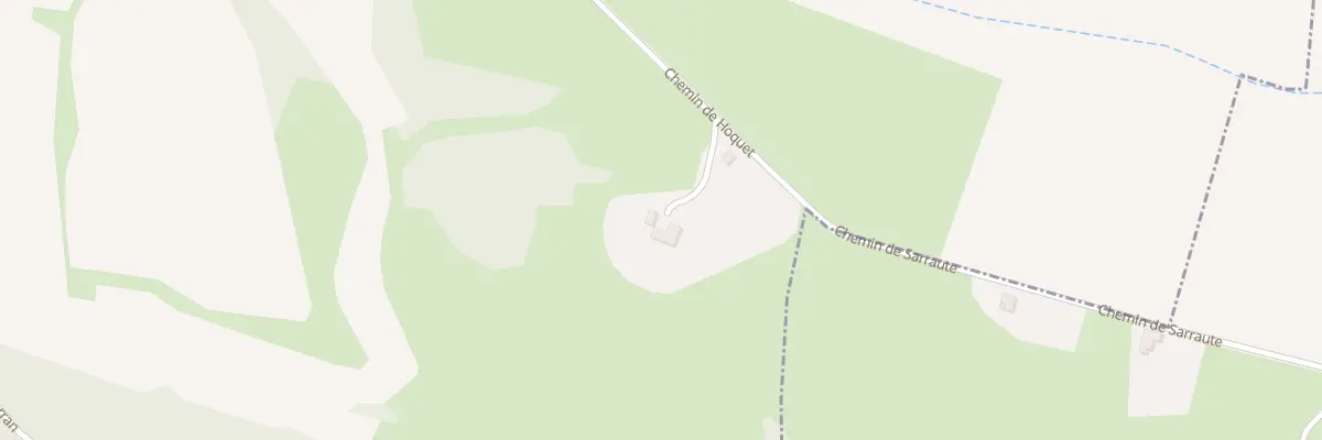 Plan du 288 Chem de Hoquet à Faget-Abbatial