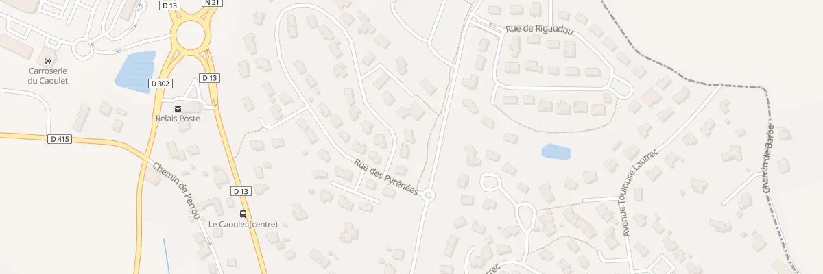 Plan du 39 Rue des Pyrenees à Foulayronnes
