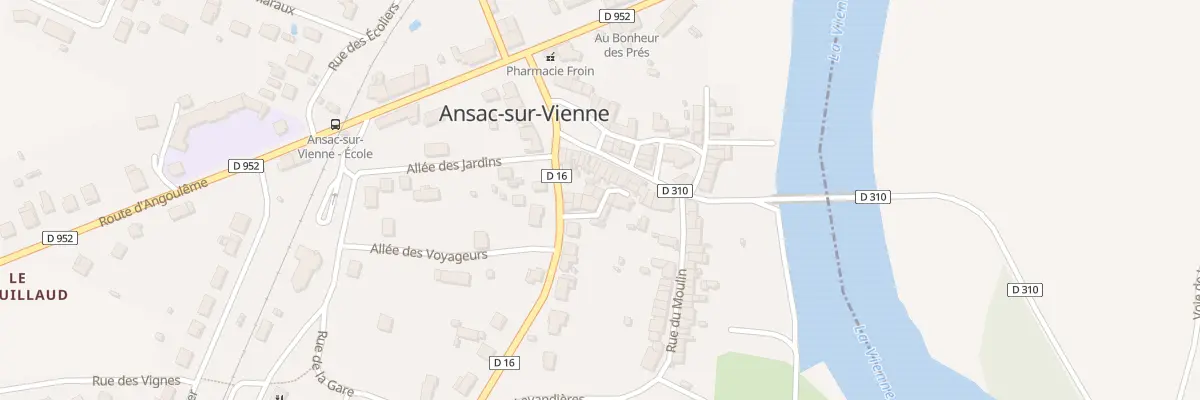 Plan du 1 Rle du Porche à Ansac-sur-Vienne