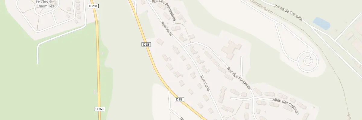 Plan du 26 Rue Verte à Cany-Barville