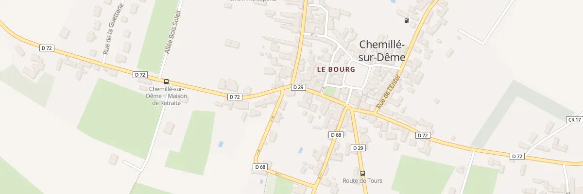 Plan du 2 Car de l’Aubinerie à Chemillé-sur-Dême
