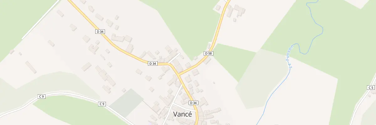 Plan du 2 Rue des Belges à Vancé