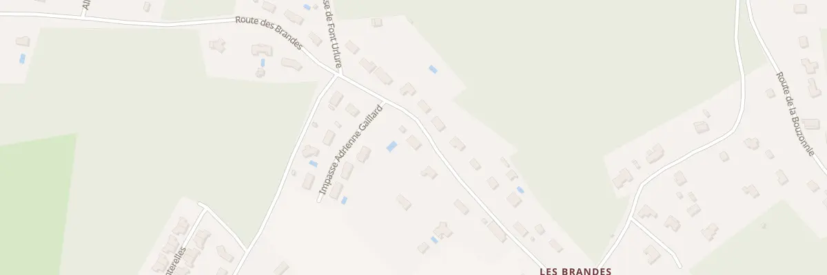 Plan du 43 Rte des Brandes à Marsac-sur-l’Isle