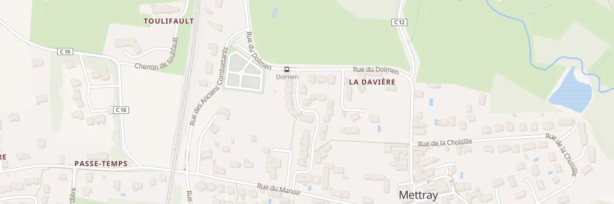 Plan du 30 Rue du Onze Novembre à Mettray