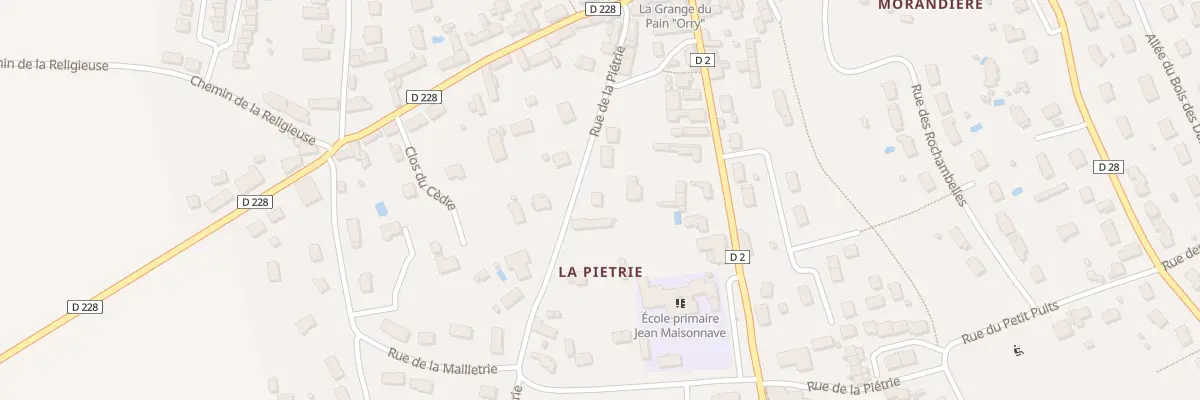 Plan du 26 Rue de la Piétrie à Rouziers-de-Touraine