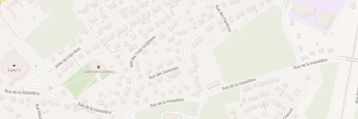 Plan du 14 Rue des Varennes à Monts