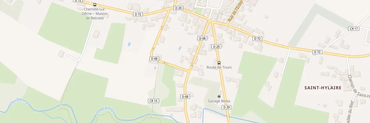 Plan du 15 Rue de l’Arche à Chemillé-sur-Dême