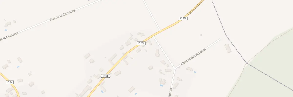 Plan du 28 Rte de Labarthe à Ardiège