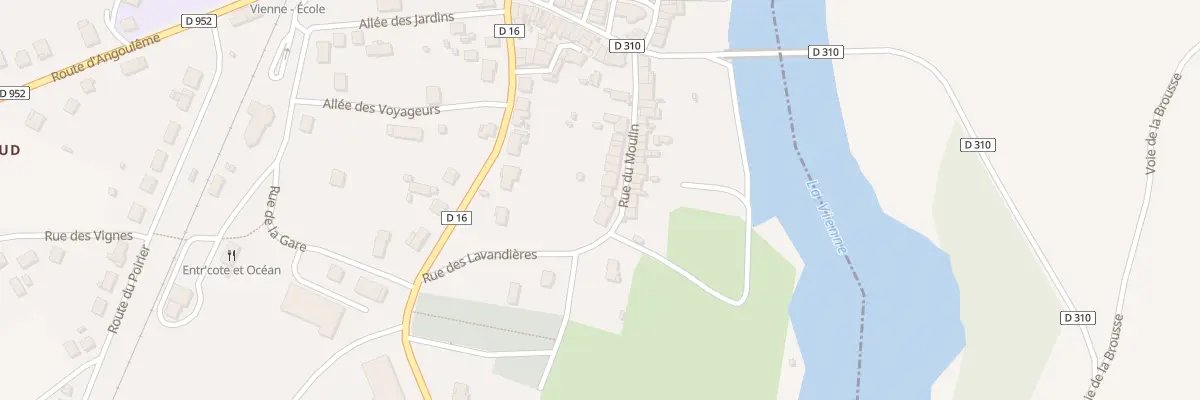Plan du 24 Rue du Moulin à Ansac-sur-Vienne